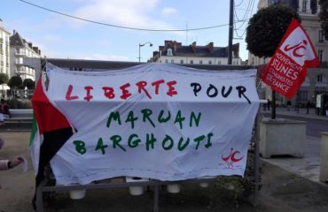 Manifestation pour la liberté de Marwan Barghouti